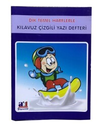 A1 Yayıncılık Dik Temel Harflerle, Kılavuz Çizgili Yazı Defteri