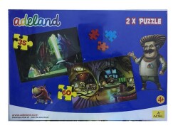Adeland 2 x Puzzle, 34x24 cm 50+100 Parça M:2 