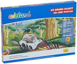 Adeland Arabası Maketi 3D