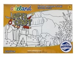 Adeland Art & Craft Kanvas Boyama Tuvali, 25 x 35 cm M:2