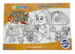 Adeland Art & Craft Kanvas Boyama Tuvali, 35 x 50 cm 