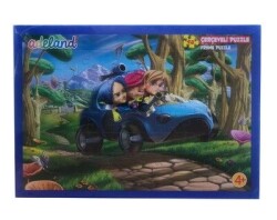 Adeland Çerçeveli Puzzle, 33-48 Parça , Araba Gezintisi
