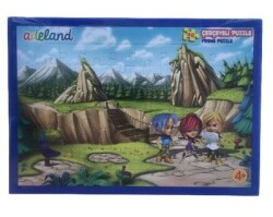 Adeland Çerçeveli Puzzle, 33-48 Parça , Dağ Manzara