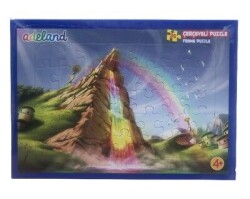 Adeland Çerçeveli Puzzle, 33-48 Parça ,  Gökkuşağı