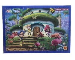 Adeland Çerçeveli Puzzle, 33-48 Parça , Mantar Ev