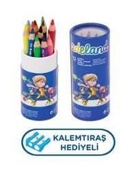 Adeland Kuru Boya Seti, Karton Tüp 12 Renk