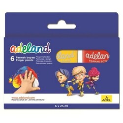 Adeland Parmak Boyası, 6 Renk