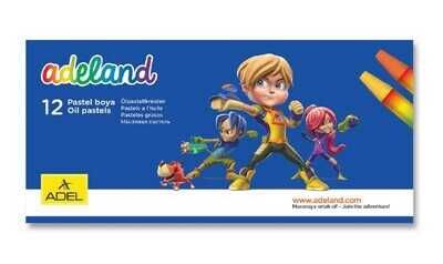 Adeland Pastel Boya Karton Kutu 12 Renk - 1