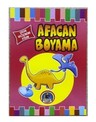 Afacan Boyama 4 - Örnekli Boyama 16 Sayfa