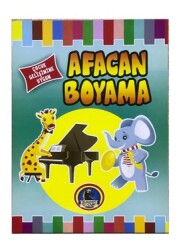 Afacan Boyama 6 - Örnekli Boyama 16 Sayfa