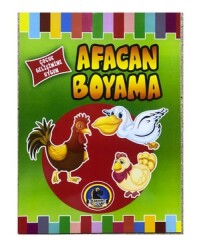 Afacan Boyama 7 - Örnekli Boyama 16 Sayfa