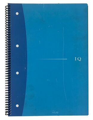 Atlas IQ, A4 PP Kapak Spiralli Defter, Çizgili, 100 Yaprak - 4