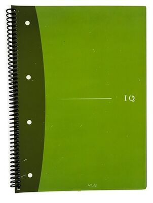Atlas IQ, A4 PP Kapak Spiralli Defter, Çizgili, 100 Yaprak - 3