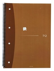 Atlas IQ, A4 PP Kapak Spiralli Defter, Çizgili, 100 Yaprak M:5
