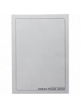 Bayındır Serbest Meslek Kazanç Defteri, 48 Yaprak - 1