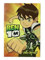 Ben10 A6 Karton Kapak Bloknot Çizgili 30 Yaprak M:1