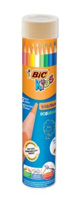 Bic Kids Evolution, Kuru Boya Seti, Metal Tüp, 12+1  Renk - 1