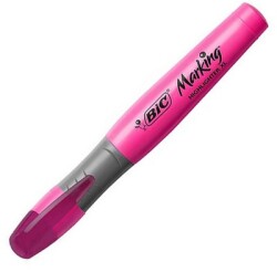 Bic Marking Fosforlu Kalem, XL Pembe
