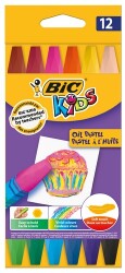 Bic Pastel Boya Seti, 12 Renk