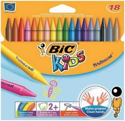 Bic Silinebilir Pastel Boya Seti, 18 Renk - 1