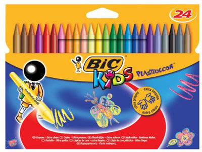 Bic Silinebilir Pastel Boya Seti, 24 Renk - 1
