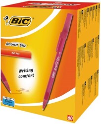 Bic Round Stıc, Tükenmez Kalem, Kırmızı - 3