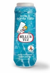 Billur Tuz Plastik Kutulu, Tuzluklu, 500 gr