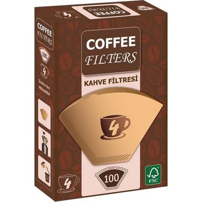 Caffeo Kahve Filtre Kağıdı, 1/4 100'lü Paket - 1