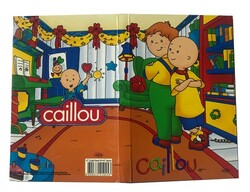 Caillou Karton Kapak Çiftli Cep Bloknot, Çizgili + Kareli, A7  40+40 Yaprak - 8