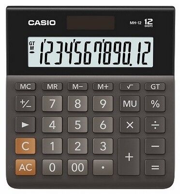 Casio Hesap Makinesi, Masaüstü, MH-12B 12 Hane - 1