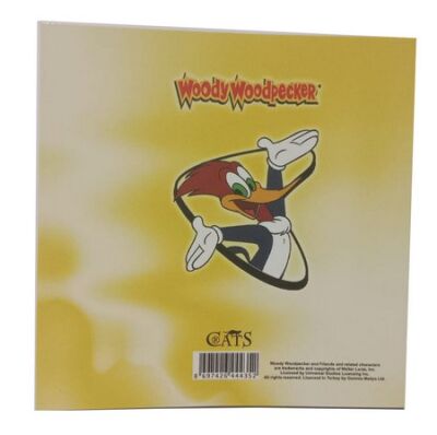 Cats Woody Woodpecker Doğum Günü Kartı 8x8 cm M:1 - 2