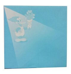 Cats Woody Woodpecker  Zarf  8,5x 8,5 cm Mavi - 2