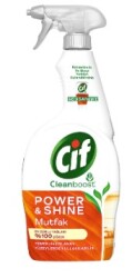 Cif Power & Shine Sprey, Mutfak İçin, 750 ml