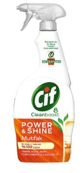 Cif Power & Shine Sprey, Mutfak İçin, 750 ml - 1