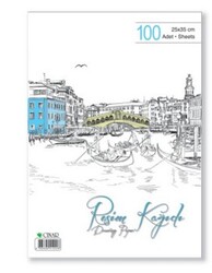 Çınar 25 x 35 cm Resim Kağıdı, 100'lü Paket