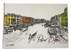 Çınar 33x48 cm Karton Kapak Spiralli Resim Defteri, 15 Yaprak - 4
