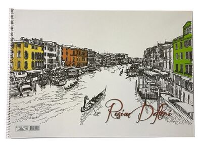 Çınar 33x48 cm Karton Kapak Spiralli Resim Defteri, 15 Yaprak - 4