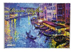 Çınar 33x48 cm Karton Kapak Spiralli Resim Defteri, 15 Yaprak - 5
