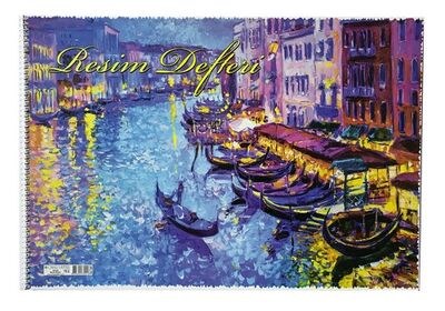 Çınar 33x48 cm Karton Kapak Spiralli Resim Defteri, 15 Yaprak - 5