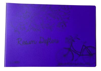 Çınar 33x48 cm PP Kapak Spiralli Resim Defteri, 25 Yaprak - 5