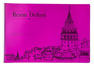 Çınar 33x48 cm PP Kapak Spiralli Resim Defteri, 25 Yaprak - 7