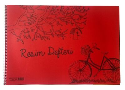 Çınar 33x48 cm PP Kapak Spiralli Resim Defteri, 25 Yaprak - 9