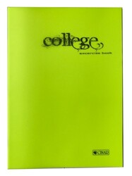 Çınar College, A4 PP Kapak Defter,, Çizgili, 100 Yaprak Sarı