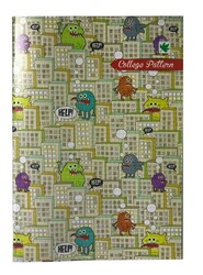 Çınar College Pattern,  A4 PP Kapak Defter,, Kareli, 100 Yaprak - 4