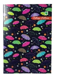 Çınar College Pattern,  A4 PP Kapak Defter,, Kareli, 100 Yaprak - 5