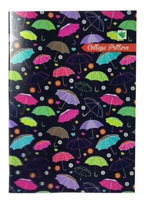 Çınar College Pattern,  A4 PP Kapak Defter,, Kareli, 100 Yaprak - 5