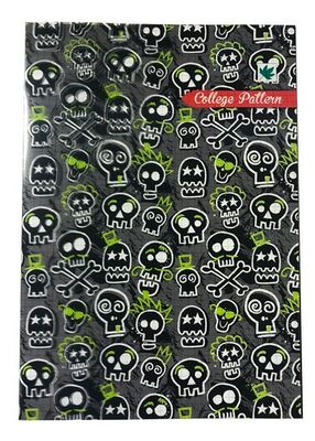 Çınar College Pattern,  A4 PP Kapak Defter,, Kareli, 40 Yaprak - 1