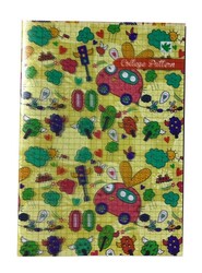 Çınar College Pattern, A5 PP Kapak Defter,, Kareli, 40 Yaprak M:2
