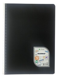 Çınar Colormaxi, A4 PP Kapak Spiralli Defter, Çizgili, 72 Yaprak - 3