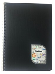 Çınar Colormaxi, A4 PP Kapak Spiralli Defter, Çizgili, 72 Yaprak - 5